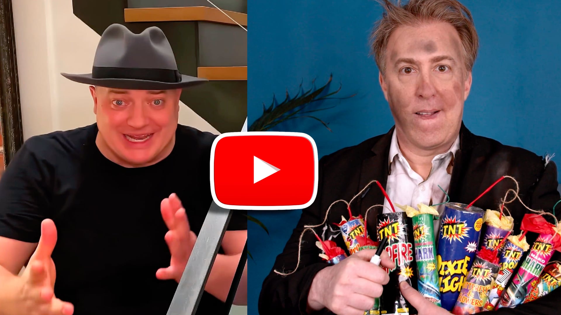 Brendan Fraser & Brett For Charity