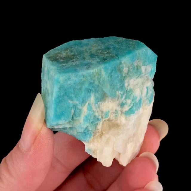 Microcline (var: Amazonite) (rare Brazilian locality)