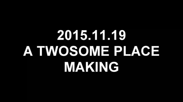 A TWOSOME PLACE広告紙面撮影メイキング映像