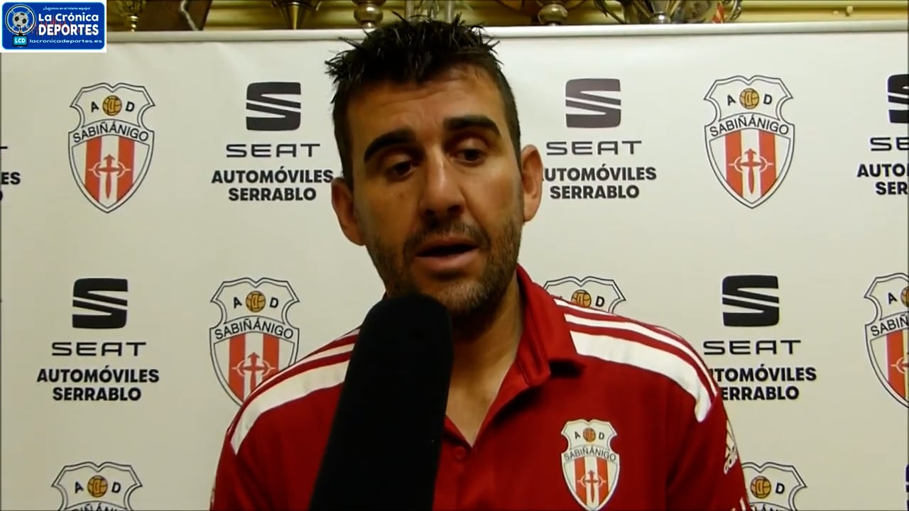 MARCOS PIEDRAFITA (Entrenador Sabiñánigo) AD Sabiñánigo 9-0 Ajax de Juslibol / Jornada 4 / Regional Preferente Gr 1 / Fuente: YouTube Deporte Cantera