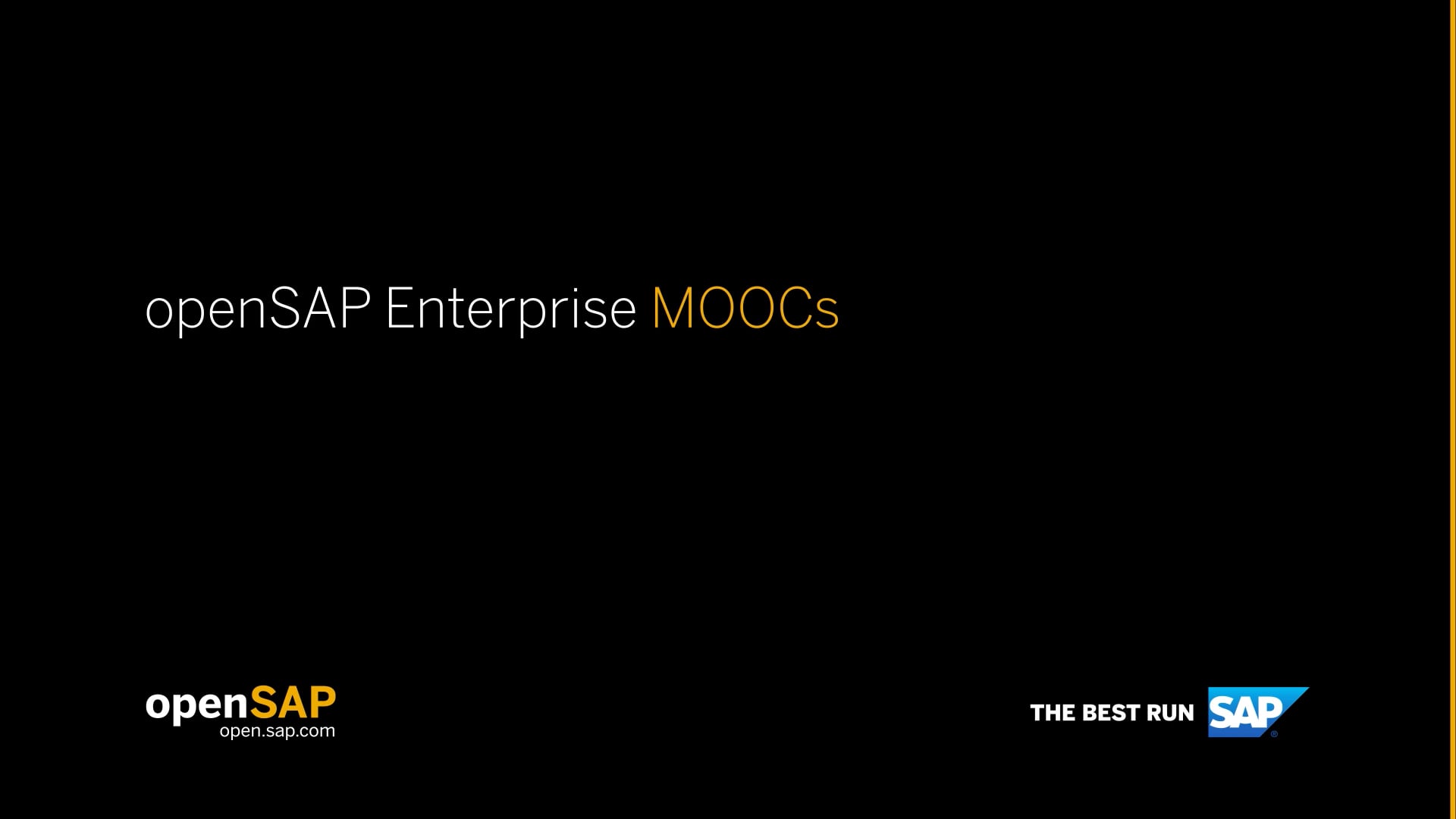 openSAP 10 Jahre openHPI Jubiläumskurs openHPI