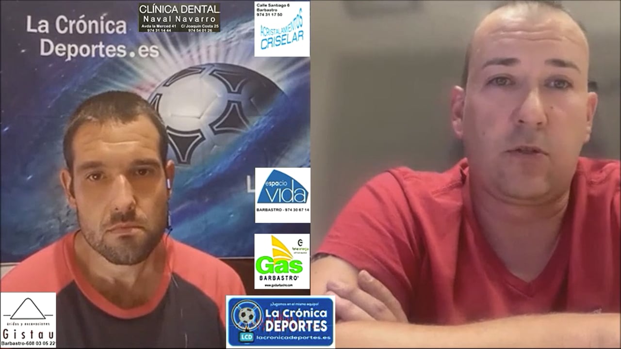 "Jornada 5" Análisis Regional Preferente Gr 2 / RUBÉN GARCÍA (Entrenador Calatorao)