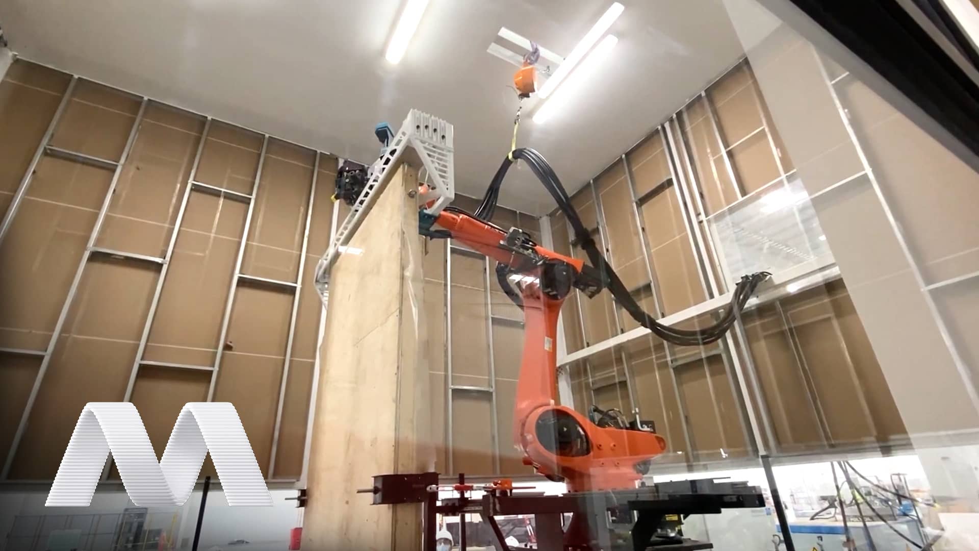 PU Foaming Robot in MTY factory on Vimeo