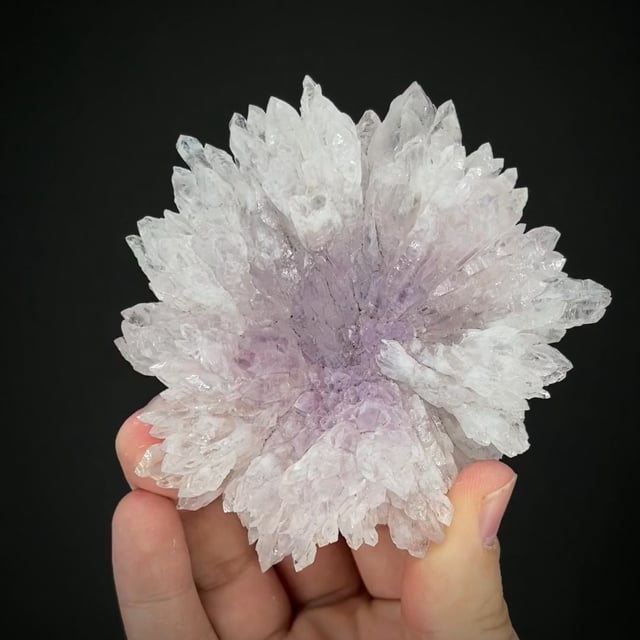 Amethyst "flower" w/ scepters