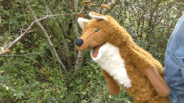 パペット ラウデンフェル／きつね（バーレーベン工房）