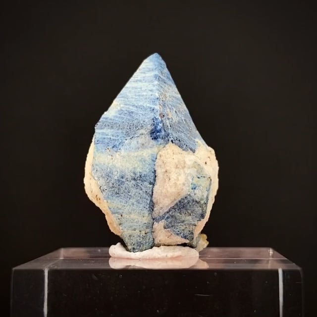 標本 Mexico Gymnetis s.p 23mm Lazulite - KK22-23 - Graves Mountain - USA Mineral Specimen