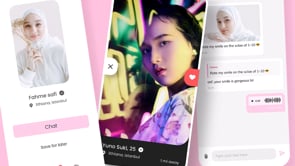 Dating app design mobile app UI KIT, a Device Mockup by Lazyinterface UX UI Team (Thumbnail 1 of 2)