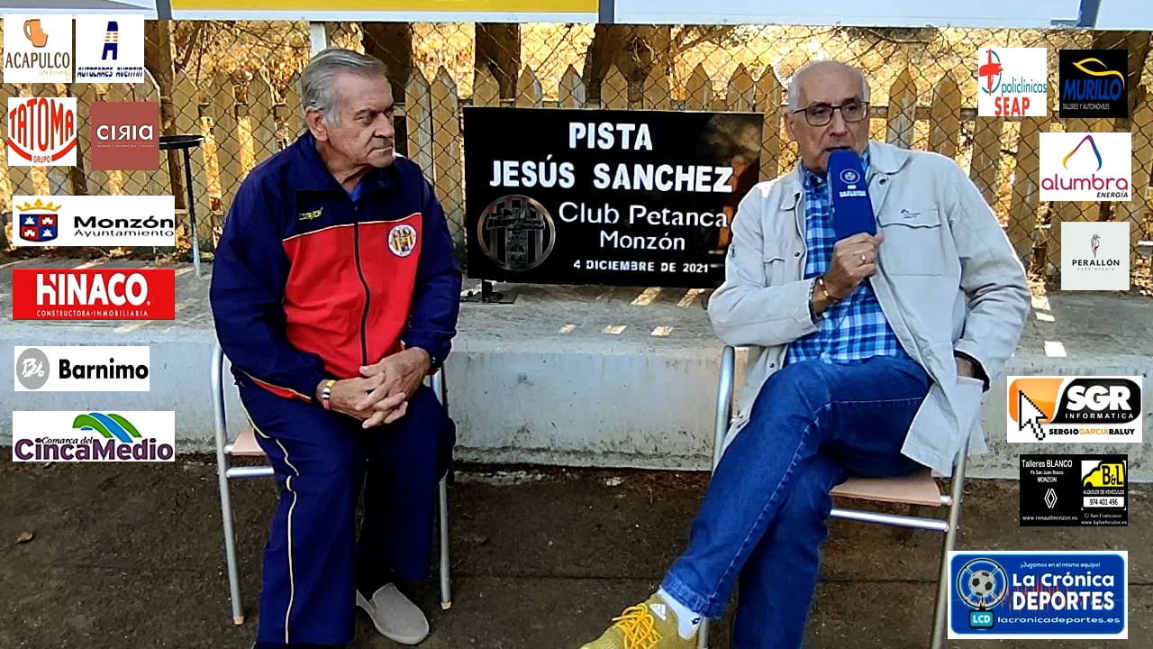 ANTONIO  CASTRO  PRESIDENTE  DEL CLUB  PETANCA  MONZÓN