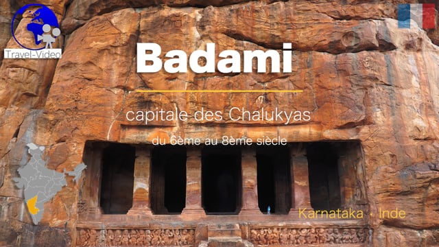 Badami,  ancienne capitale des Chalukyas, Karnataka • Inde.mp4