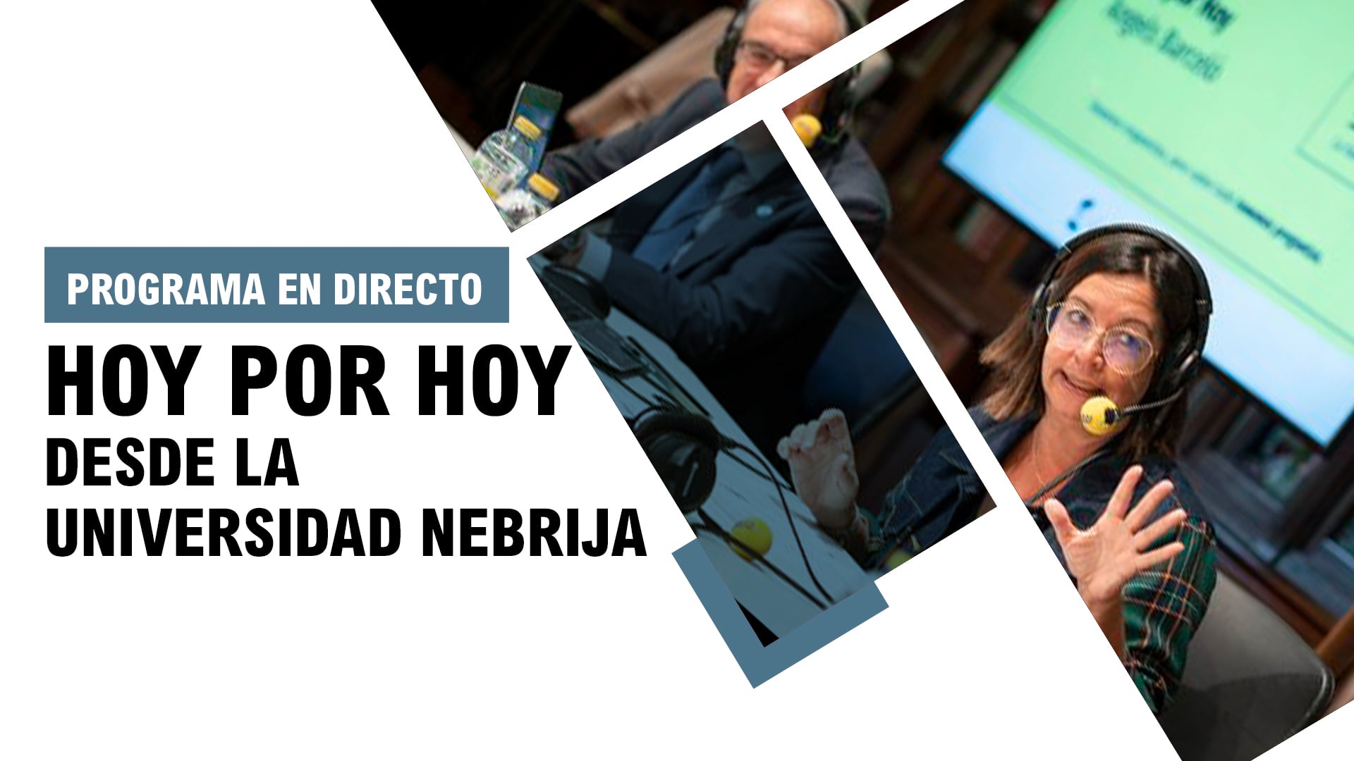 Programa en directo «Hoy por hoy» de la Cadena Ser on Vimeo