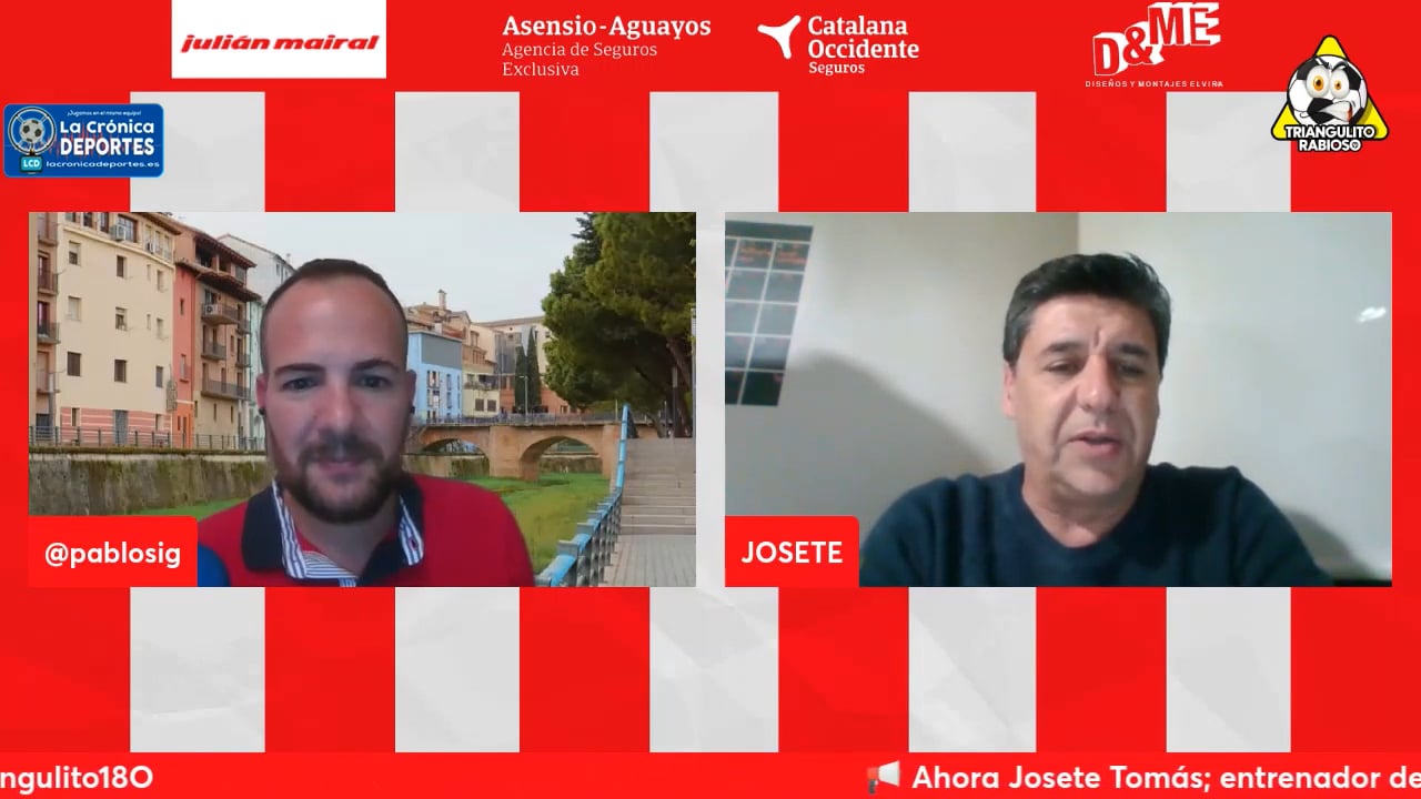 (Jornada 6 - 3ª División) TERTULIA UD BARBASTRO "Especial dedicado a Josete" Fuente: Canal YouTube El Triangulito Rabioso