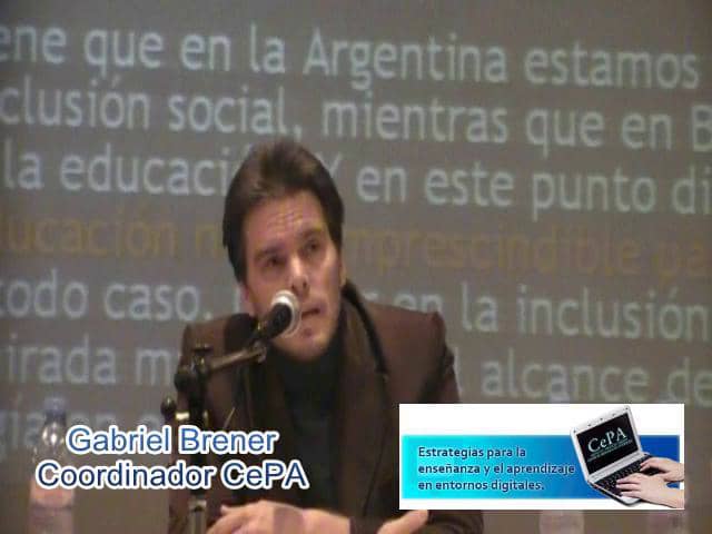 Conferencia de Gabriel Brener para “Estrategias para la enseñanza y el