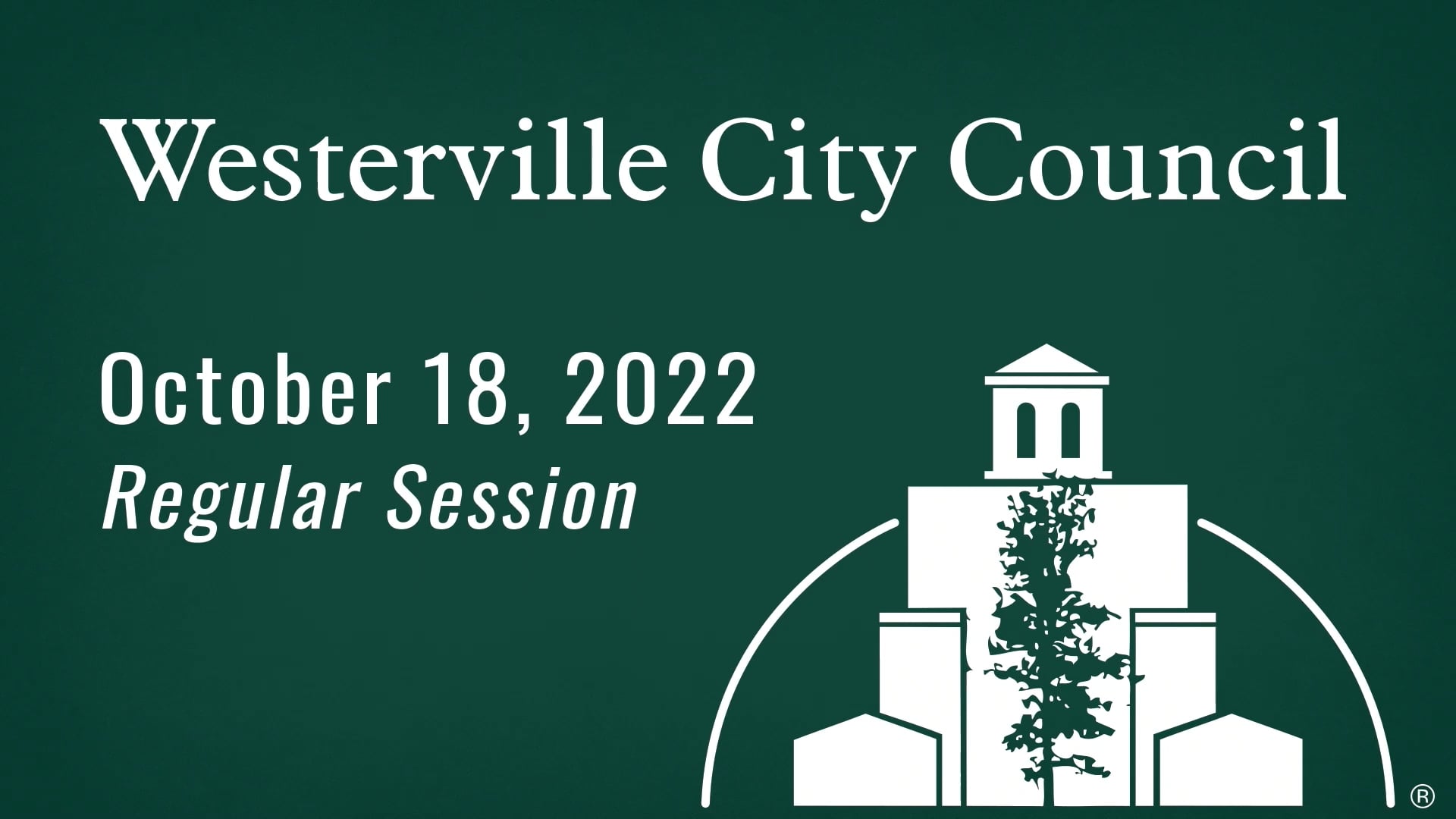 Westerville City Council October 18, 2022