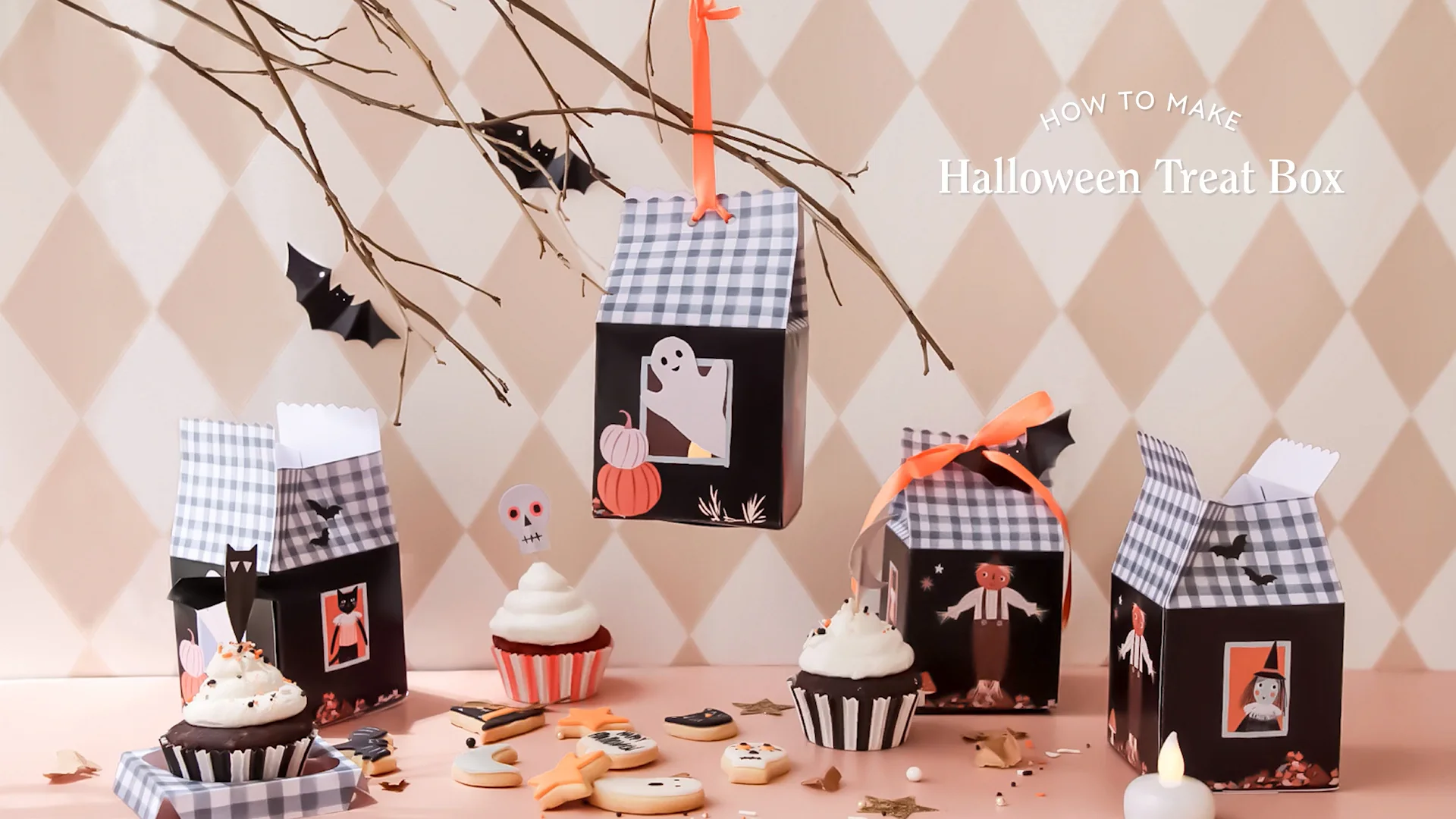 How to Make Halloween Treat Box