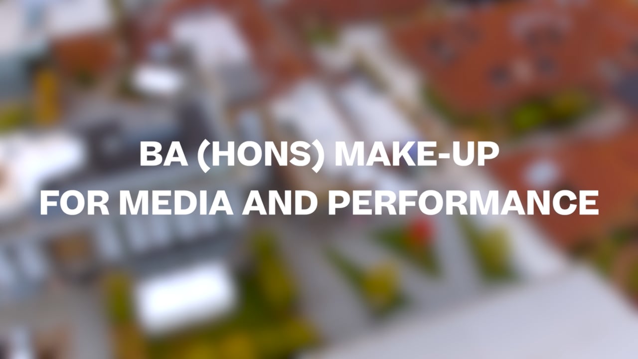 BA (Hons) Make-up for Media and Performance