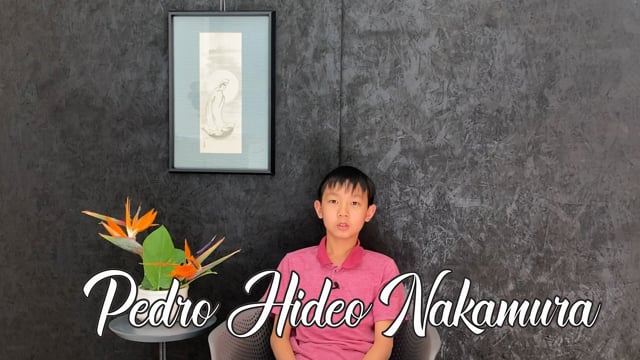 Capa do vídeo “Eu Caminho com Meishu-Sama por Pedro Hideo Sakai Nakamura - Igreja Brasília / DF”