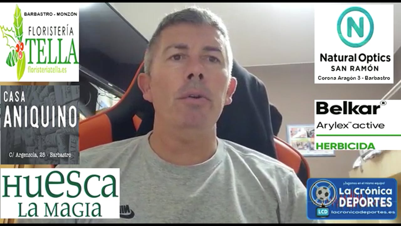 JORGE ABAD (Entrenador Cuarte) CD Cuarte 3-1 CD Utrillas / Jornada 6 / 3ª División