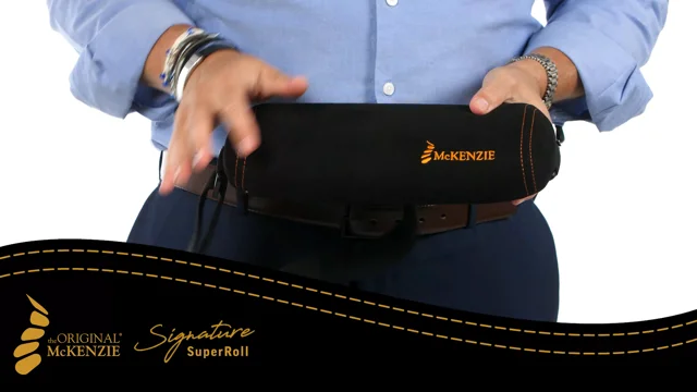 The Original McKenzie® Signature Lumbar Roll™ – Low Back Support for Office