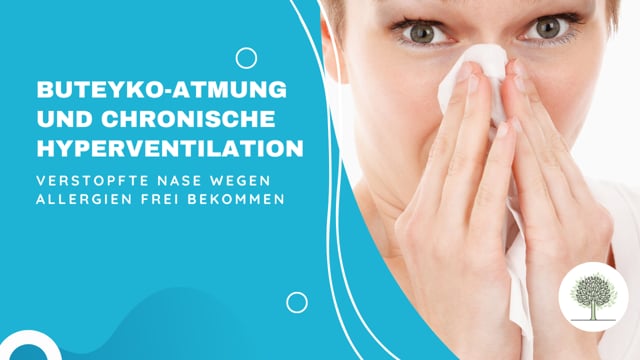 Wegen Allergien eine verstopfte Nase freibekommen 