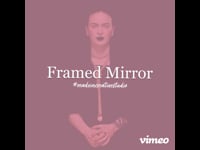 Framed Mirror - Vogue