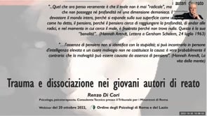 Trauma e dissociazione nei giovani autori di reato