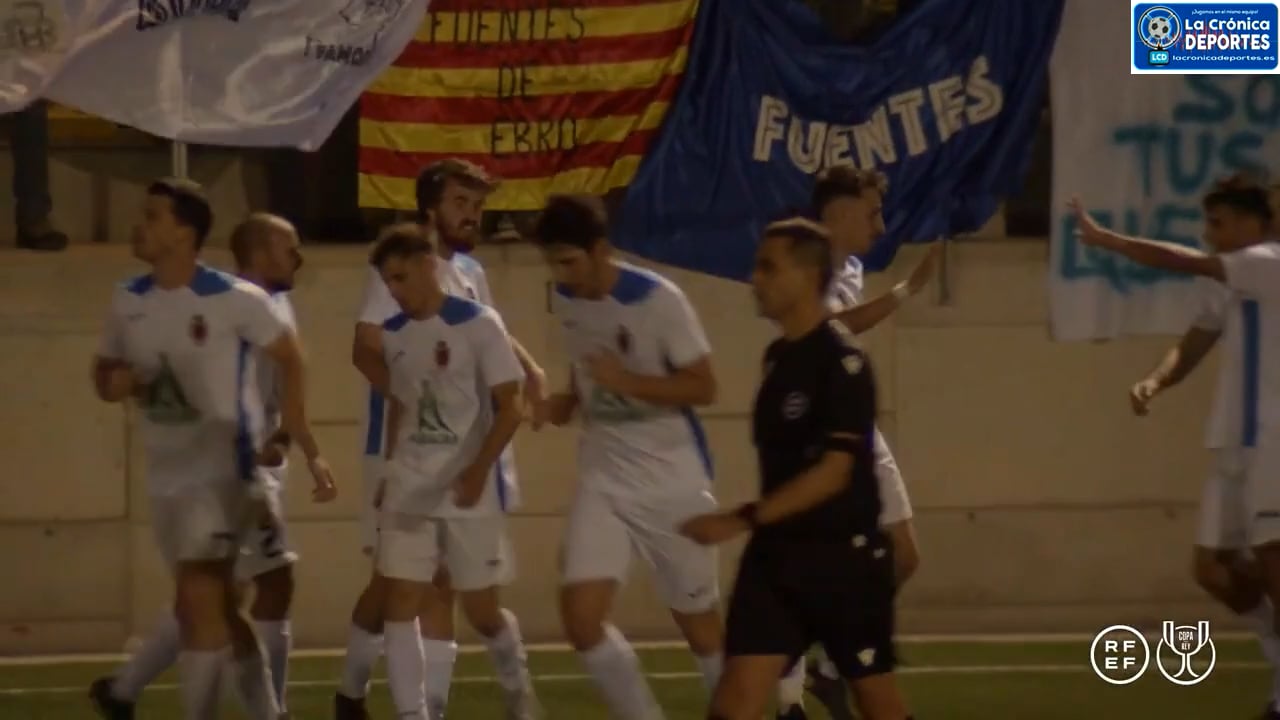 (RESUMEN Y GOLES) CD Amigó 0-3 CD Fuentes / Previa Copa del Rey / Fuente: Real Federación Española de Fútbol