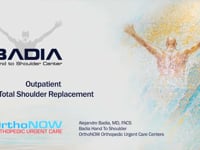 Outpatient Total Reverse Shoulder Replacement