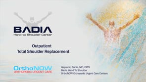 Outpatient Total Reverse Shoulder Replacement