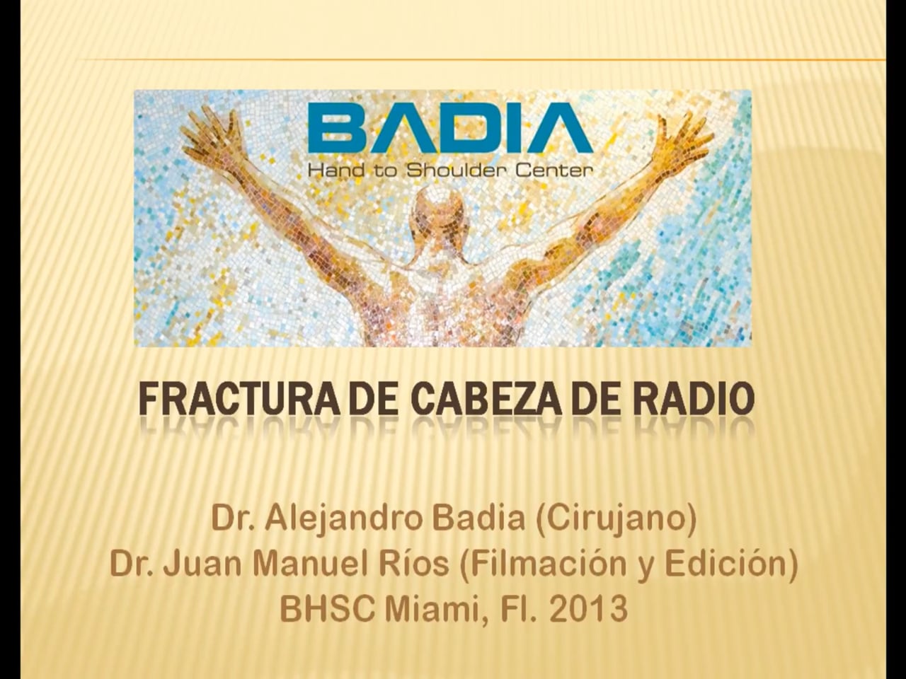 Fixation of Intra-articular Fracture of the Radial Head – Manson II Radius Head Fracture