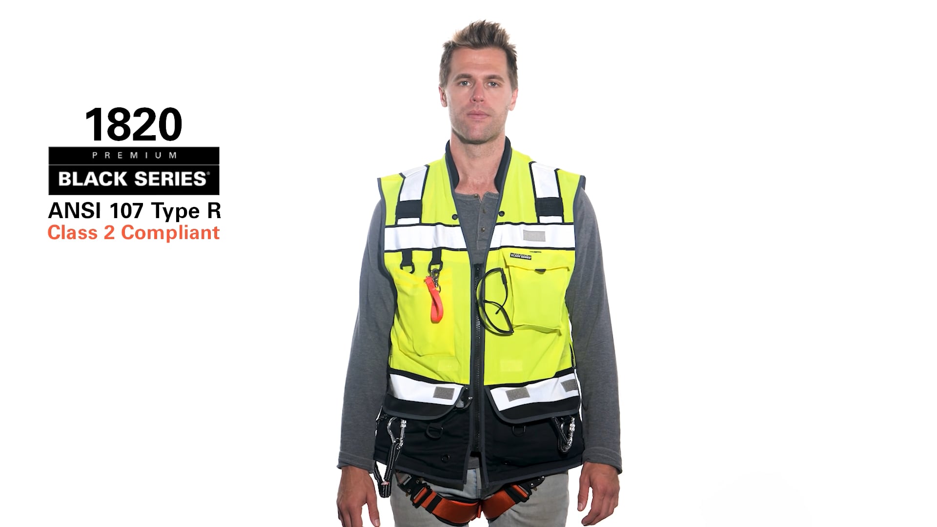 Video of Kishigo Tool Tethering Class 2 Vest