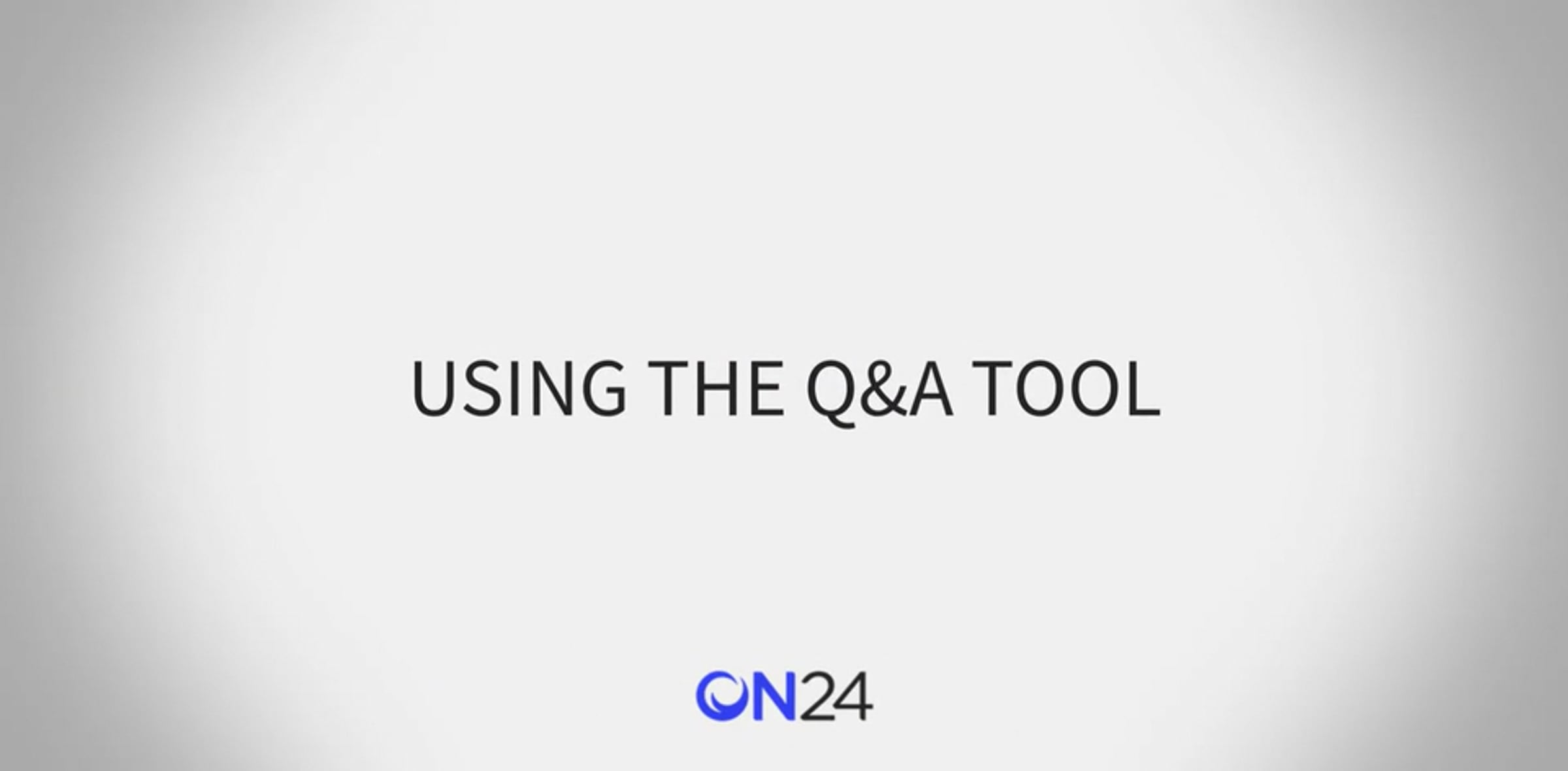 Managing Q&A in Elite Studio | Videos & Movies on Vimeo