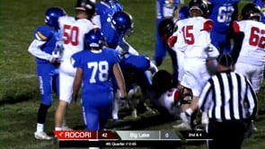 ROCORI Football VS Big Lake