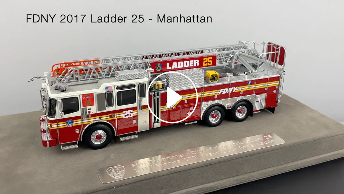 Fire Replicas Fire Department City of New York 2017 Ladder