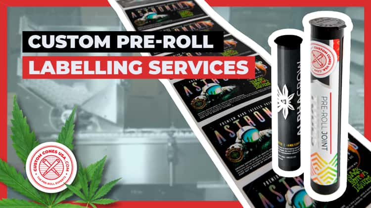 Custom Pre-roll Tubes Labels