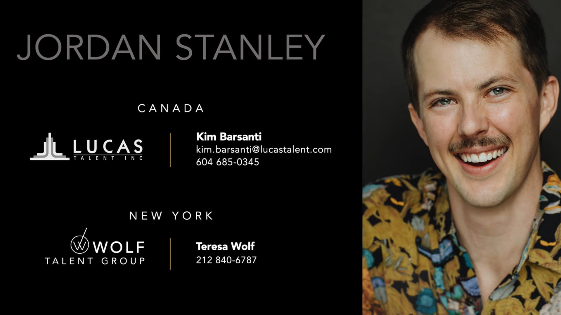 Jordan Stanley - COMEDY DEMO