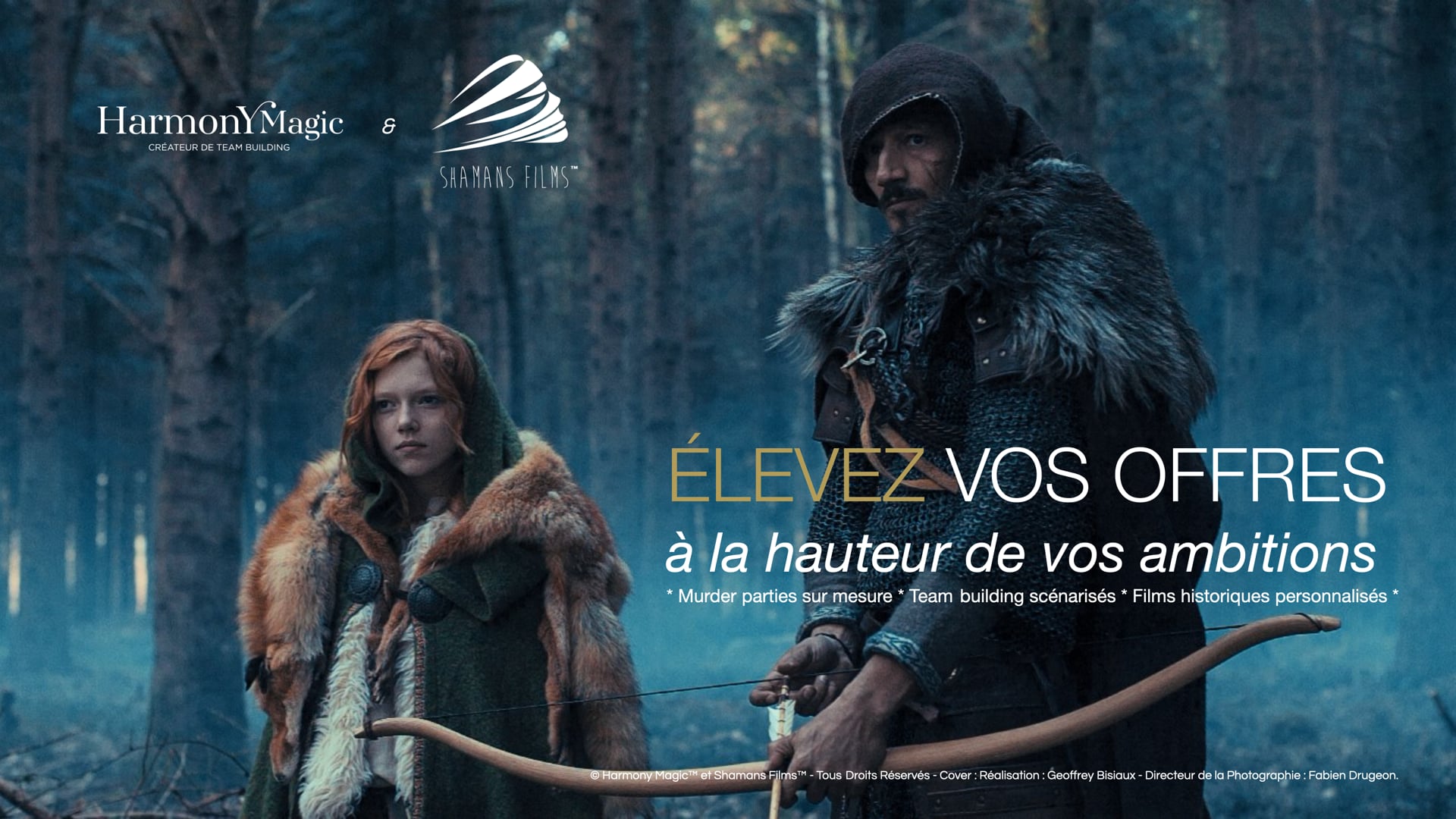 Offres de films historiques et narratifs en partenariat Shamans Films™ & Harmony Magic™
