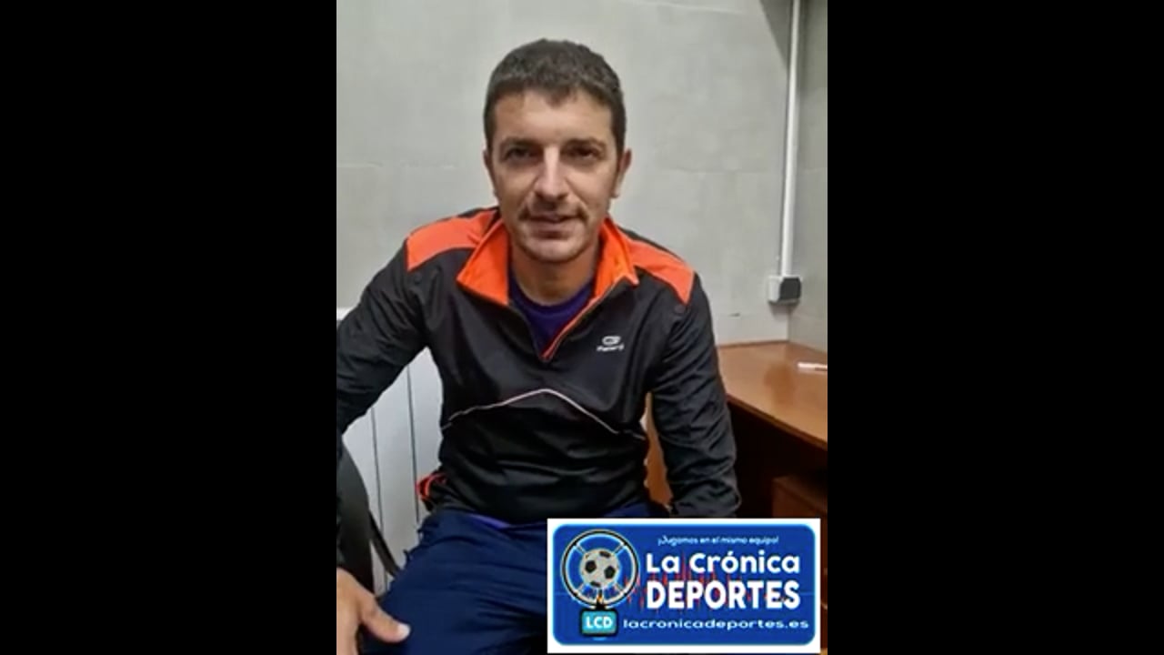 LA PREVIA / CD Altorricón - UD Biescas / ROMÁN PANADERO (Entrenador Altorricón) / Jornada 5 / Regional Preferente Gr 1 / Fuente: YouTube CD Altorricón