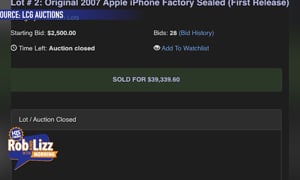 OG Iphone Sells for HOW MUCH