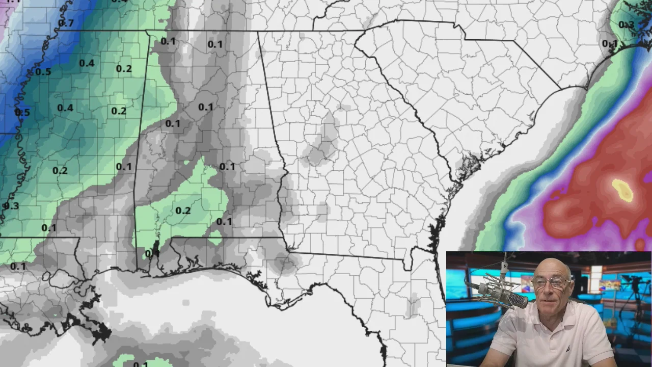James Spann forecasts a nice weather weekend for Alabama on Vimeo