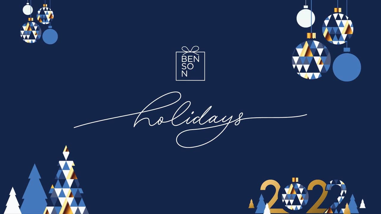 2022 Benson Holiday Gift Guide Kits on Vimeo