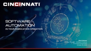 Software Automation in Your Fabrication Operation Webinar