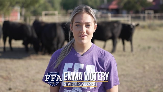 Emma Victery | 2022 Star in Agricultural Placement Finalist