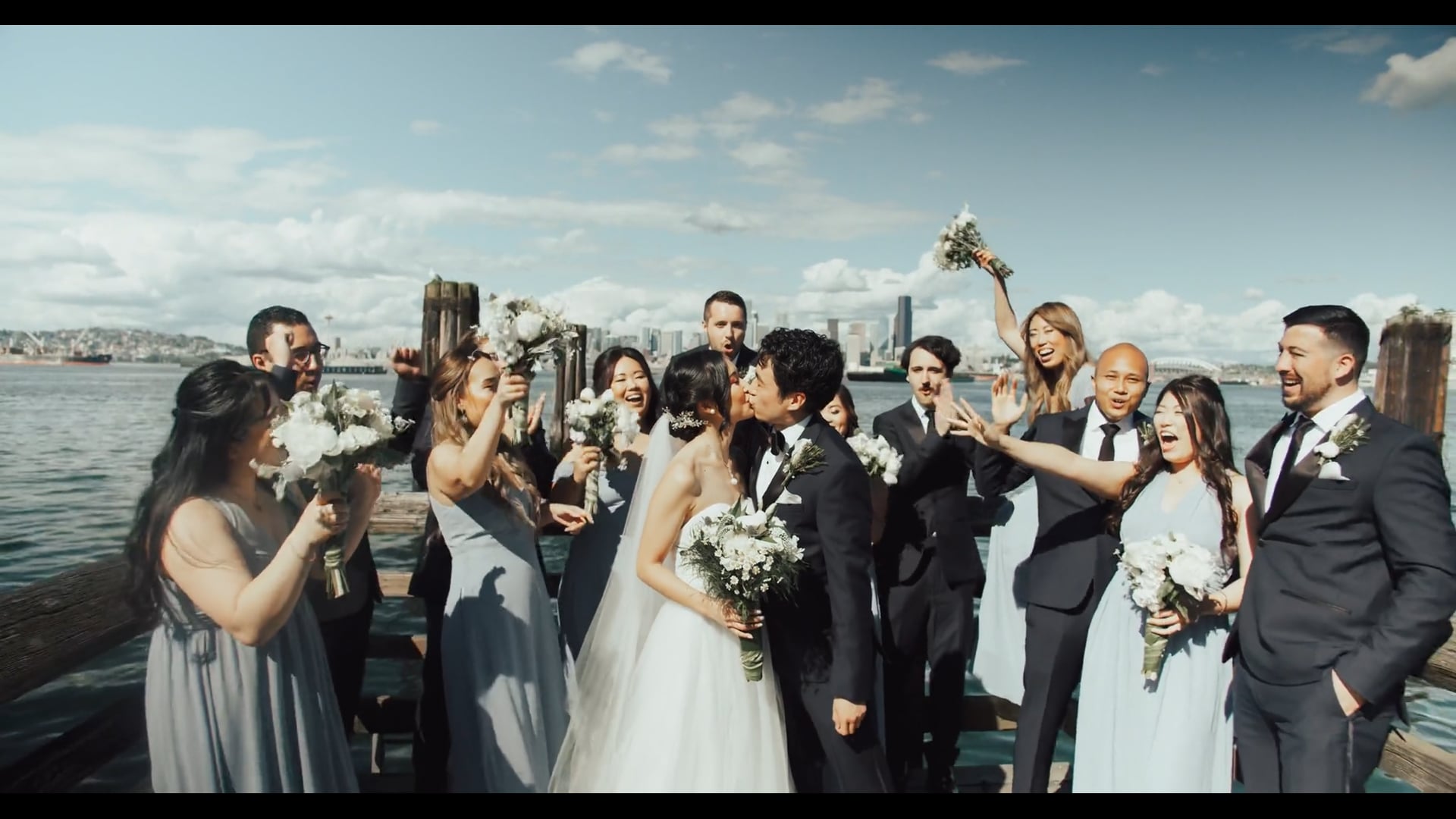 Salty's on Alki Beach / Christina & Charles  Wedding Highlight Film