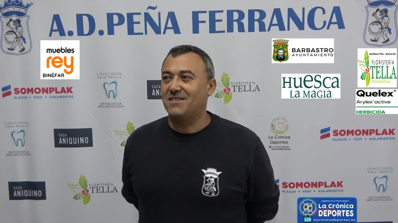 LA PREVIA / UD Binaced - P. Ferranca Tella / JOSÉ LUIS BLÁZQUEZ (Peña Ferranca Tella) Jornada 7 / 1ª Regional Gr 2