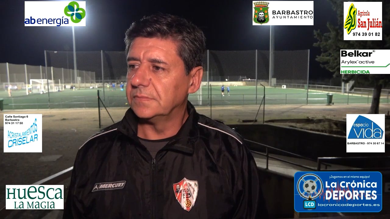 LA PREVIA / CF Épila - UD Barbastro / JOSETE (Entrenador Barbastro) Jornada 7 / 3ª División