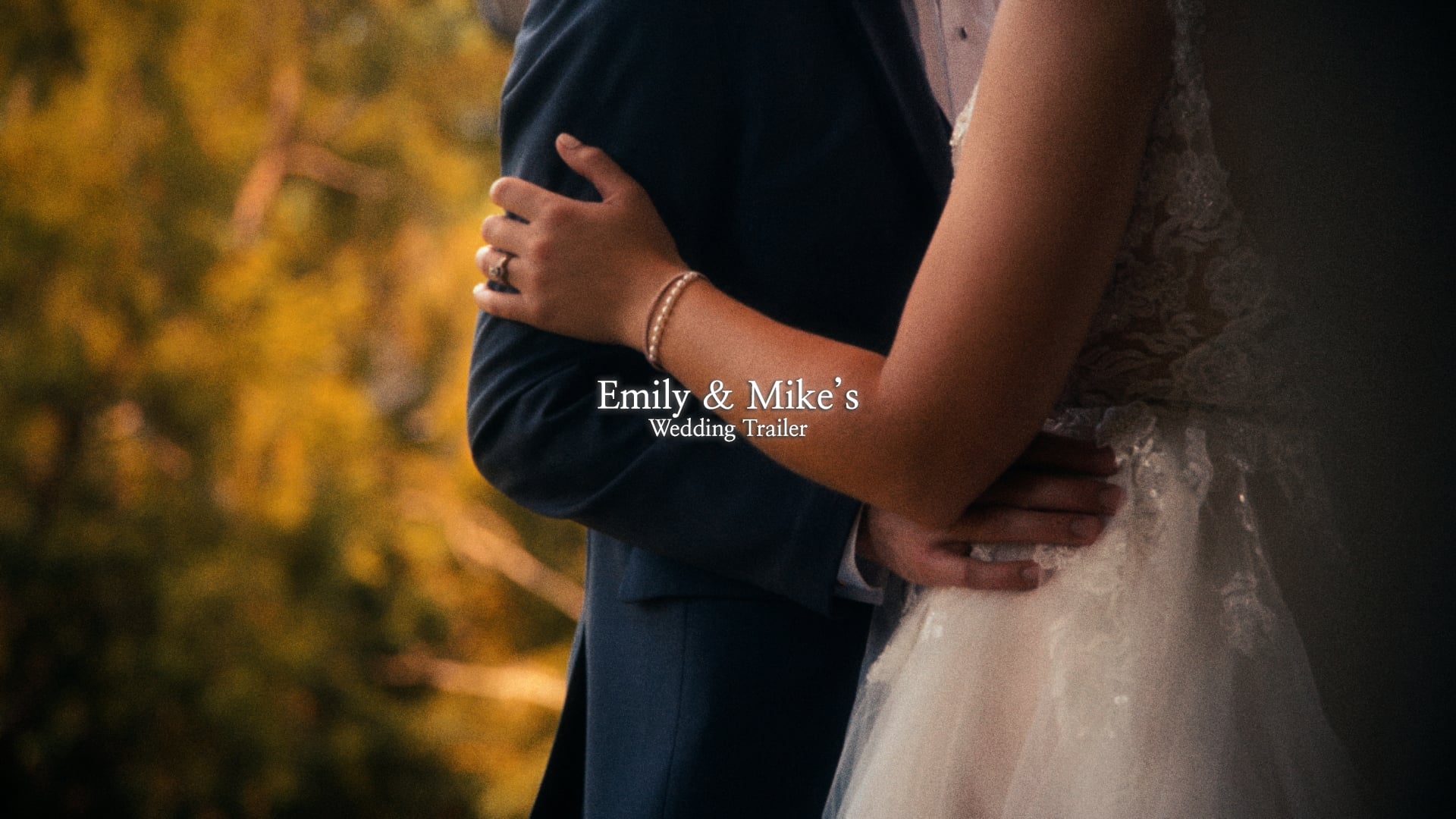 Emily & Mike's Wedding Trailer