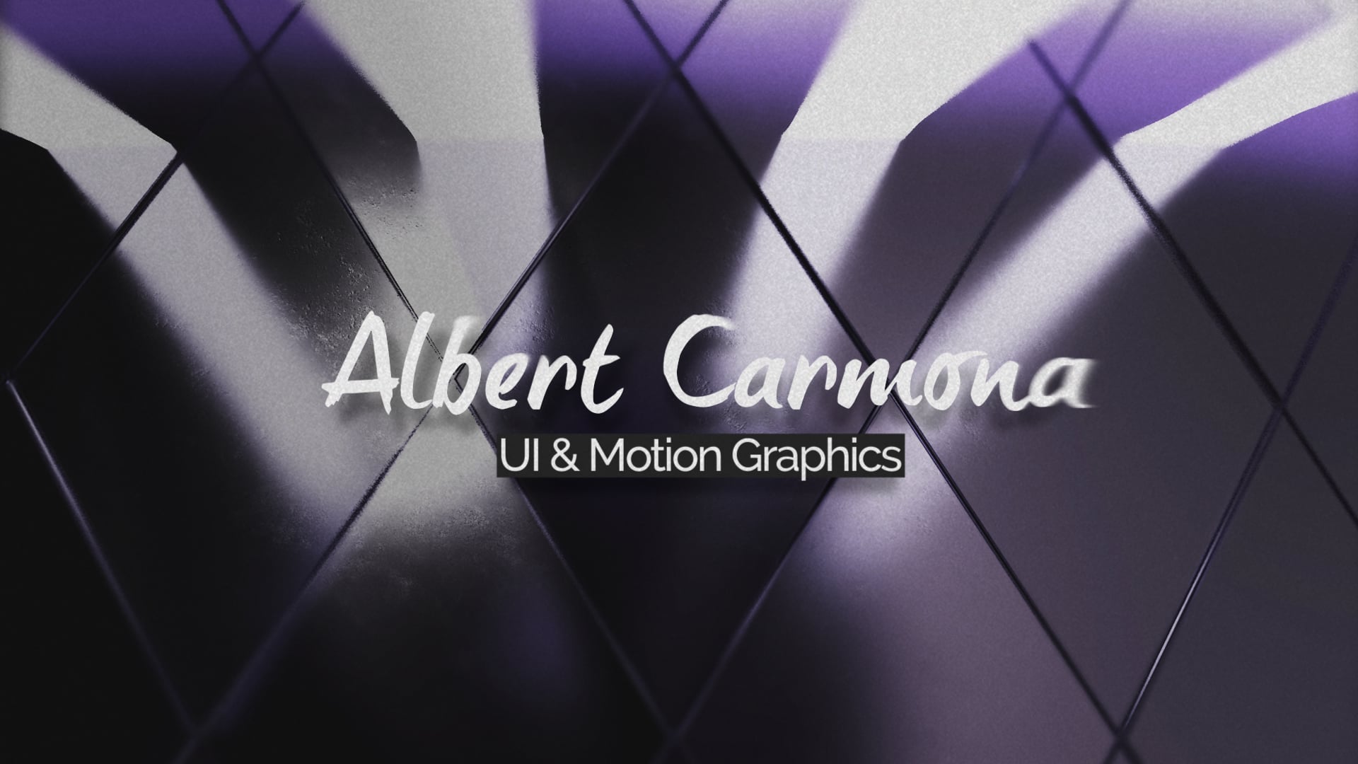 Albert Carmona - UI/Motion Graphics Reel - 2022