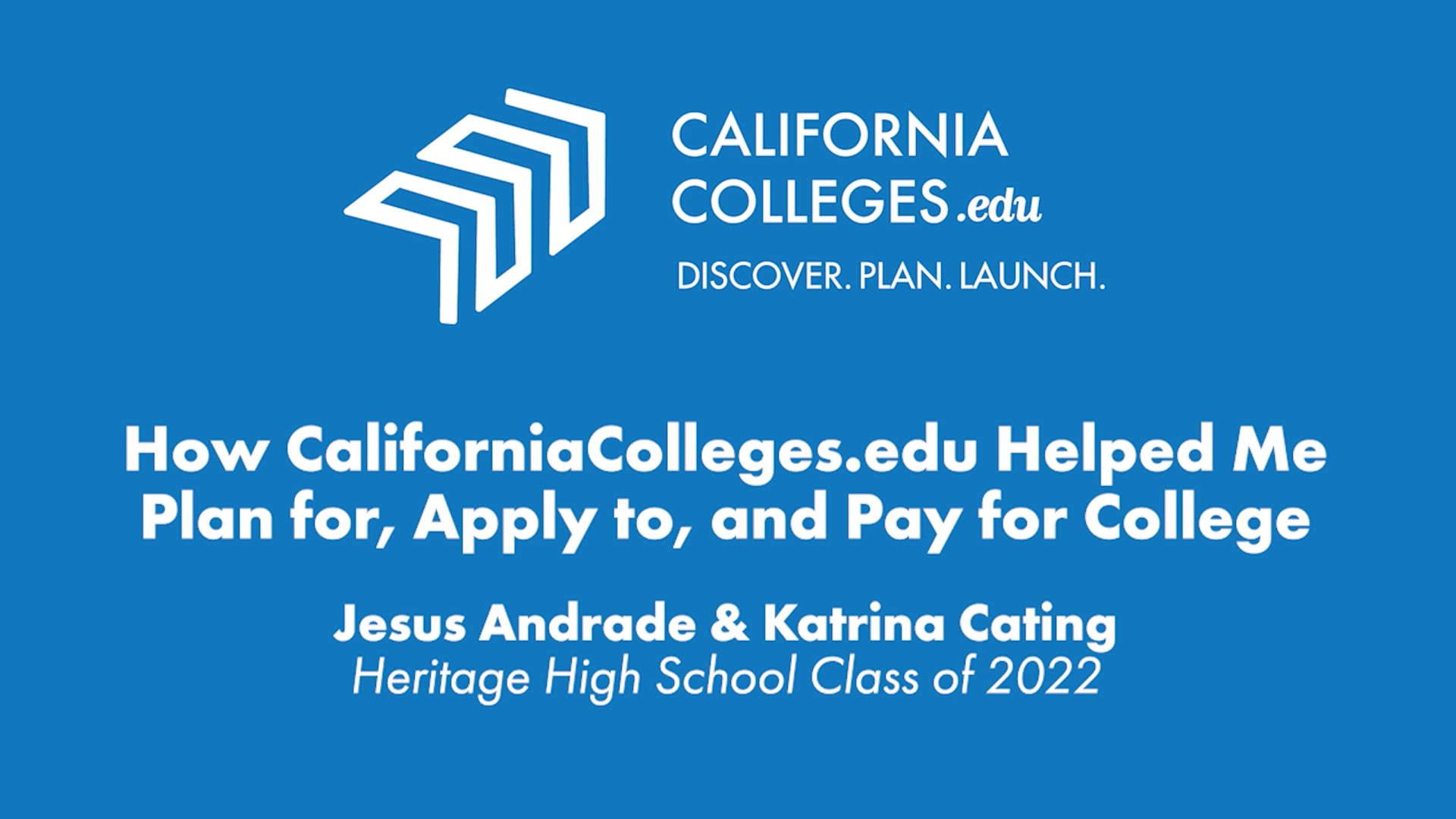 How CaliforniaColleges.edu Helped Me Plan For, Apply To, And Pay For ...