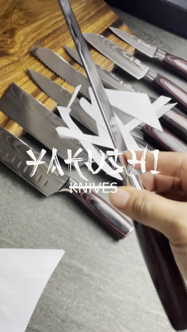Masterchef VRD259102048 5-Piece Knife Set with Ergonomic Handles