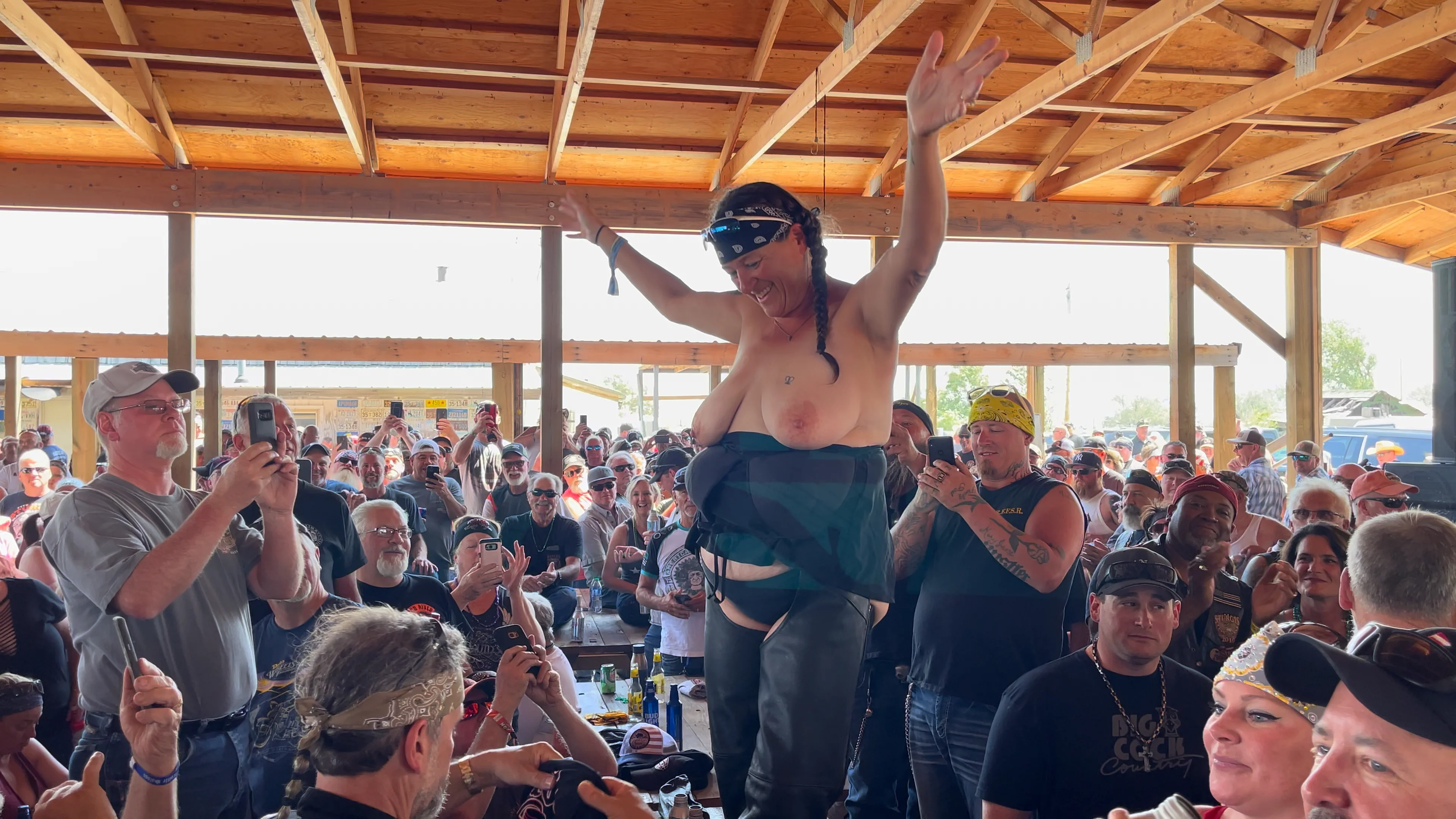 Sturgis 2021 Topless Tuesday video #25